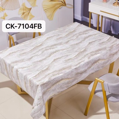 new light luxury tablecloth pvc tablecloth tablecloth waterproof oil-proof rectangular wholesale in stock factory direct sales.