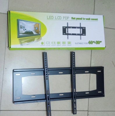 Best-Selling Factory Direct Supply Wholesale TV Bracket Suitable for 40-80-Inch Large Integrated Wide Fixed Wall Mount Brackets