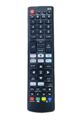 lg tv universal remote control set-free customizable packaging