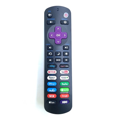 roku brand universal tv remote control customizable packaging