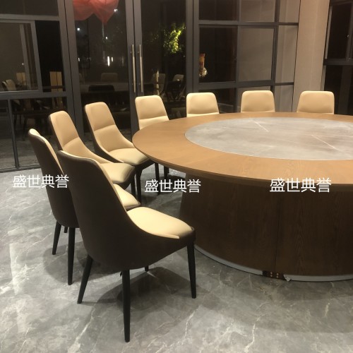 Sanming Seafood Hotel Modern Light Luxury Dining Chair Open-End Restaurant Small Box Soft Chair Theme Restaurant Metal Dining Chair