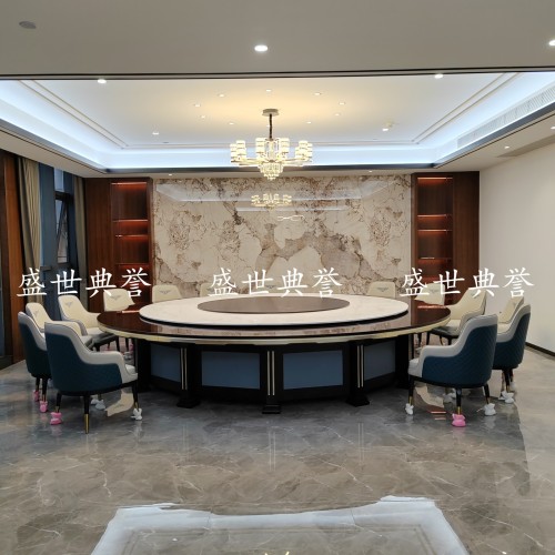 dongying international hotel solid wood table and chair banquet center box solid wood chair seafood restaurant high-end solid wood bentley chair