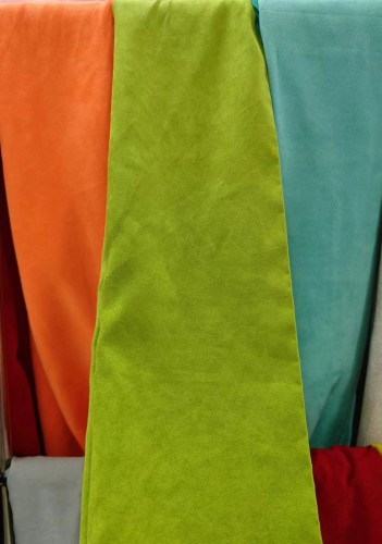 五枚缎 麂皮绒  货号：1105 用于箱包 服装 饰品 玩具 宠物用品等