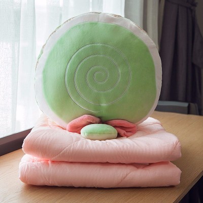 Simulation Ice Cream Storage Pillow Quilt New Fruit  Blanket Aircraft Air-Conditioned Room Cover Portable Customization