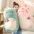 New Animal Soft Throw Pillow Plush Toy Bed Sleeping Cushion Gift for Girlfriend Dinosaur Husky Doll