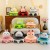 Cartoon Rabbit Bear Learning Seat Multifunctional Car Safety Seat Factory Direct Sales Leather Phone Case Sponge