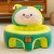 Creative 2024 New Crown Learning Seat Cartoon Plush Toy Sitting Sofa Baby's Cradle Learning Seat