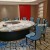 High-End Villa Solid Wood Dining Table and Chair Club Modern Light Luxury Chair Seafood Hotel Solid Wood Soft Chair