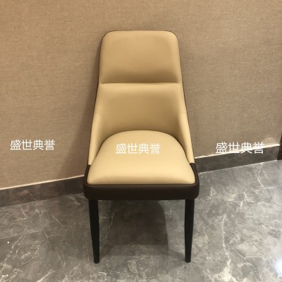 Hangzhou Seafood Restaurant Box Electric Dining Table and Chair Restaurant Room Light Luxury Dining Chair Farmhouse Modern Minimalist Chair
