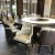 Hotel Solid Wood Dining Table and Chair High-End Club Light Luxury Bentley Chair Open-End Restaurant Solid Wood Armchair