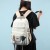New Large Capacity Student Schoolbag Lightweight Casual Bag Trendy Simple Backpack Wholesale 2142