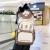 Schoolbag Student Korean Style New Trendy Brand Backpack Large Capacity Textured Backpack Wholesale 2116