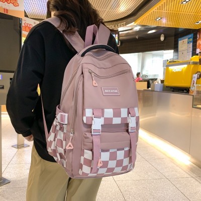 Fashion Large Capacity Student Schoolbag Casual Backpack Lightweight Double-Shoulder Backpack Wholesale 088