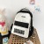 Large Capacity Backpack Special-Interest Design Schoolbag College Style Ins Student Trendy Backpack Wholesale 920