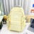 Casual Backpack Solid Color Large Capacity Travel Backpack All-Match Student Bag Korean Wholesale 626