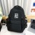 Casual Backpack Solid Color Large Capacity Travel Backpack All-Match Student Bag Korean Wholesale 626