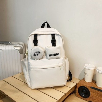 Trendy Casual Backpack Ins Style Student Schoolbag Good-looking Lightweight Backpack Wholesale 818