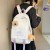 Cute Simple Casual Large Capacity Backpack Student Schoolbag Good-looking Campus Backpack Wholesale 7182