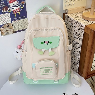 Student Schoolbag High-Grade Casual Backpack Large Capacity Versatile Lightweight Backpack Wholesale 9735-2
