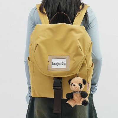 Casual Simple Backpack College Style All-Match Student Bag Travel Backpack Wholesale 4156