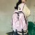 Korean Ins Large Capacity Backpack Student Schoolbag Personalized, Fashion and All-Match Backpack Wholesale 9142
