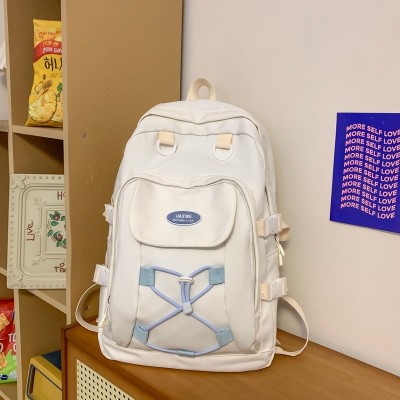 Women's Backpack New Korean Style Fashionable All-Match Backpack Large Capacity Simple Student Schoolbag Wholesale 964