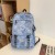 New Trend Simple Schoolbag Large Capacity Student Backpack Leisure Travel Backpack Wholesale 716