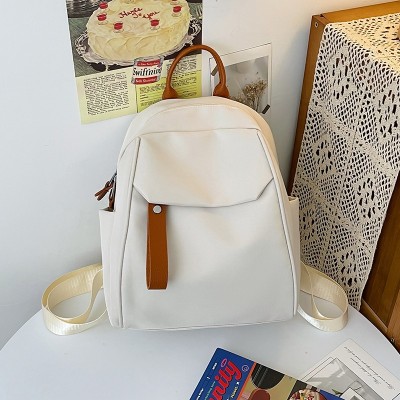 Korean Style Fashion Student Campus Backpack Simple All-Match Fashion Women's Bag Wholesale 2129