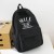 Foreign Trade Large-Capacity Backpack Backpack Simple Solid Color Student Schoolbag High Quality Wholesale 627