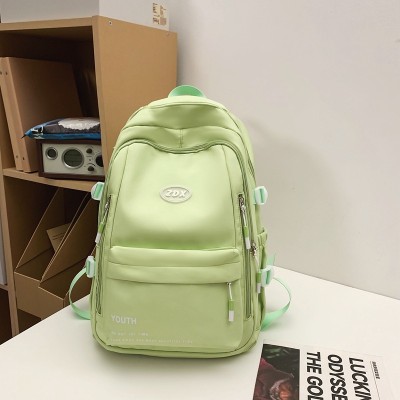 Simple Student Schoolbag Ins Style Large Capacity Backpack Campus Leisure Backpack Wholesale 762