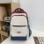 Good-looking Contrast Color Minimalist Campus All-Match Student Backpack Fashion Backpack Wholesale 0753