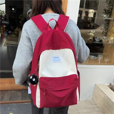 Backpack Casual Travel Bag Student Schoolbag Large Capacity Versatile Backpack Wholesale 7632
