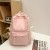 Korean Style Fashion Special-Interest Simple Student Schoolbag Large Capacity Durable Backpack Wholesale 7966