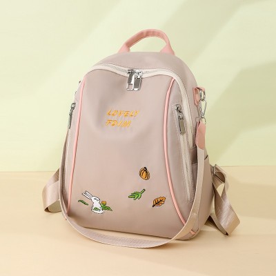 New Fashion School Bag Backpack Trendy Women's Bags Large Capacity Leisure Travel Bag Wholesale 8131