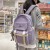 Large Capacity Schoolbag Women's All-Match Student Backpack Fashion Brand Casual All-Matching Backpack Wholesale 0652
