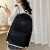 Simple Backpack Korean Style Large Capacity Solid Color Backpack All-Match Student Bag Wholesale 0417