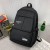 Student Schoolbag Casual All-Match Backpack Color Matching Large Capacity Travel Backpack Wholesale 720