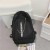 Backpack Simple Large Capacity Travel Backpack Good-looking Fashionable Student Schoolbag Wholesale 3738