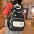 Schoolbag Student Versatile Japanese Korean Style Casual Large Capacity Backpack Simple Backpack Wholesale 7228