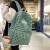 Korean Ns Student Backpack Casual All-Matching Backpack Campus Casual Plaid Schoolbag Wholesale 3146