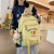 Schoolbag Korean Style Backpack High Sense All-Match Fashion Simple Student Schoolbag Wholesale 7219