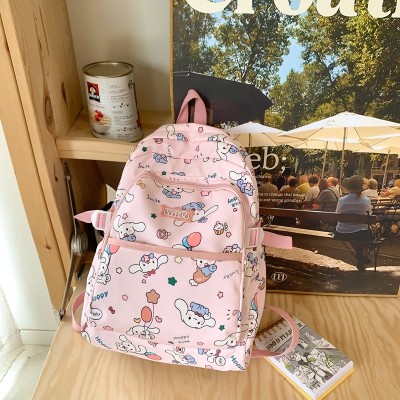 New Backpack Ins Cute Schoolbag Student Female Large-Capacity Backpack Simple Casual Wholesale 2339