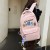 Large Capacity Schoolbag Korean Style Versatile Student Backpack Trendy Versatile Backpack Wholesale 3448