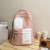 New Backpack Good-looking Student Schoolbag Color Matching Large Capacity Simple Casual Backpack Wholesale 3427