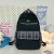 Korean Style Ins Large Capacity Backpack Student Schoolbag Personalized All-Match Trendy Backpack Wholesale 4164