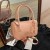 Korean Style Trendy Women's Bags Textured One-Shoulder Bag Simple Large Capacity Versatile Crossbody Bag Wholesale 7740
