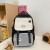 Wholesale New Good-looking Backpack Lightweight and Large Capacity Student Schoolbag Simple Backpack 021