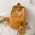 Personalized Student Schoolbag Large Capacity Trendy Korean Style Simple All-Match Backpack Wholesale B2891