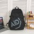 Casual Backpack Contrast Color Large Capacity Travel Backpack Versatile Korean Style Student Schoolbag Wholesale 432