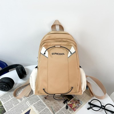 New Backpack Casual Student Schoolbag Large Capacity Versatile Travel Bag Factory Wholesale 013